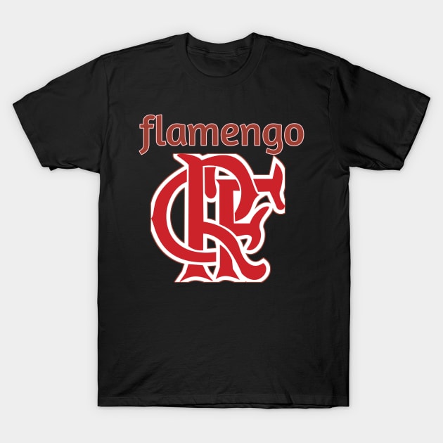 T-shirt FC flamengo brazil T-Shirt by junikido